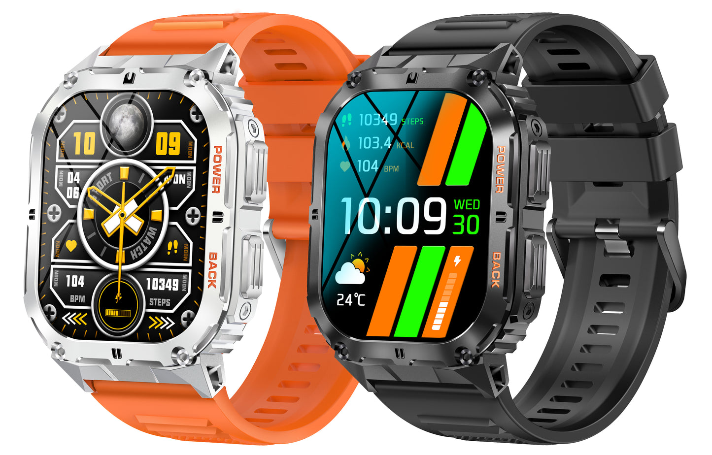 KL61 Outdoor smart sports watch with AMOLED screen