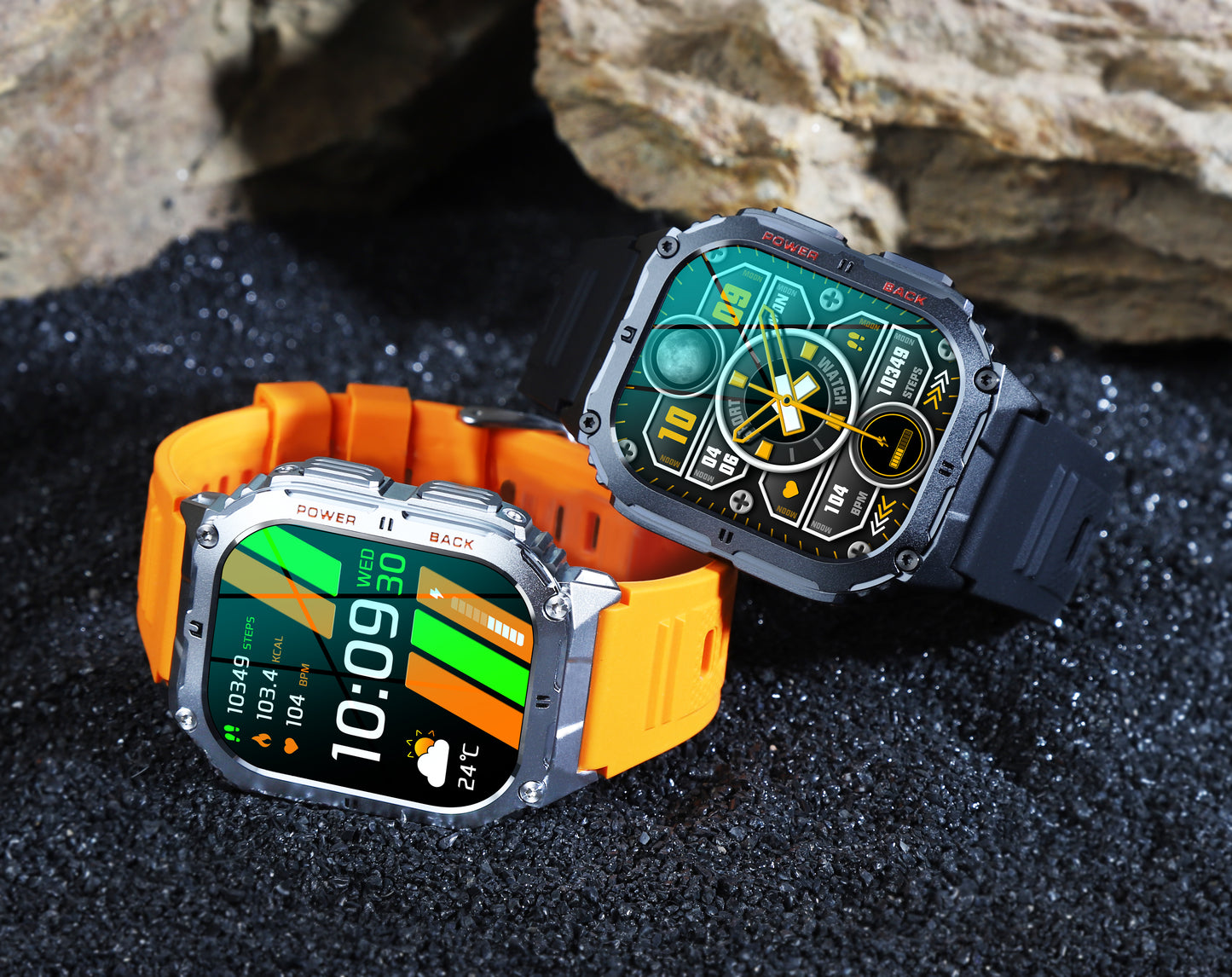 KL61 Outdoor smart sports watch with AMOLED screen