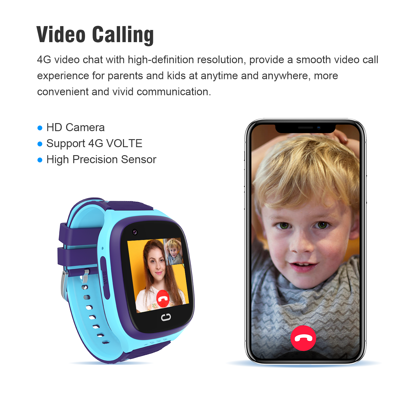 KS31 4G video call smart positioning children's watch