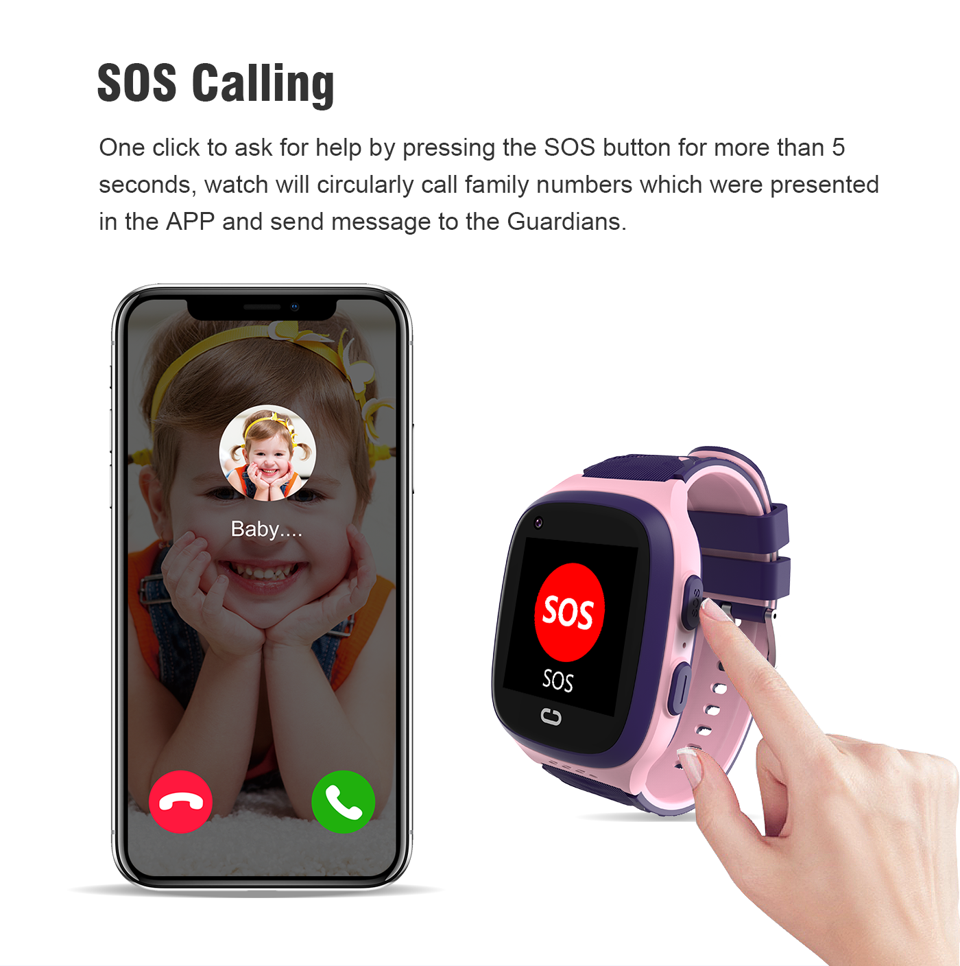 KS31 4G video call smart positioning children's watch